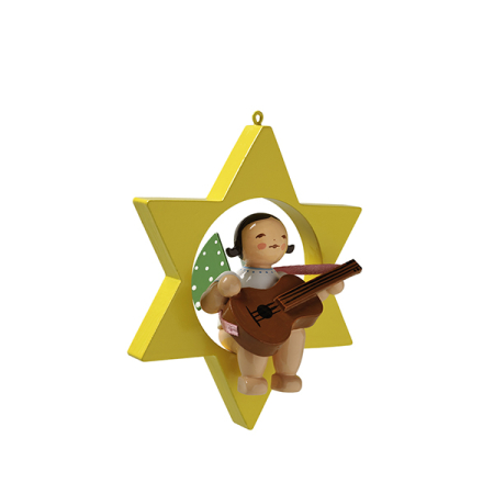 Christmas Tree Angel with Guitar (Wendt und Kuehn)