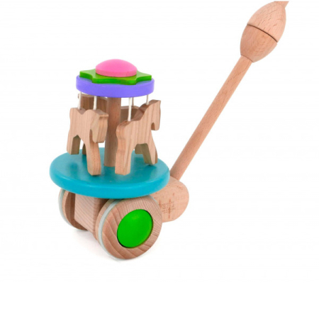 Carousel Push Toy (Bajo)