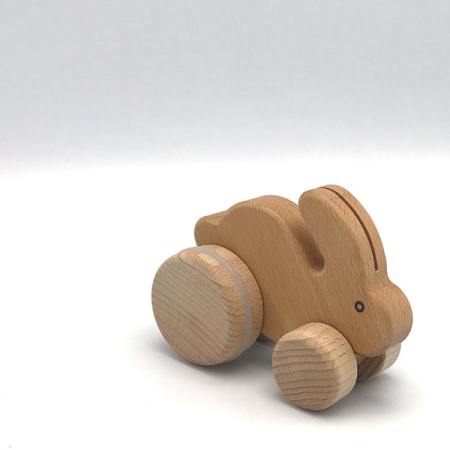 Small Rabbit Push Toy (Bajo)