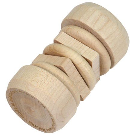 Natural Disk Rattle