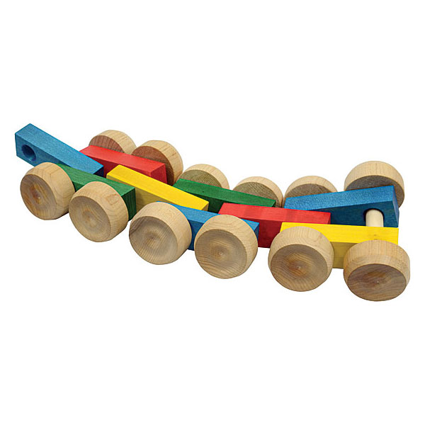 Rolling Rover Wooden Push & Pull Toy