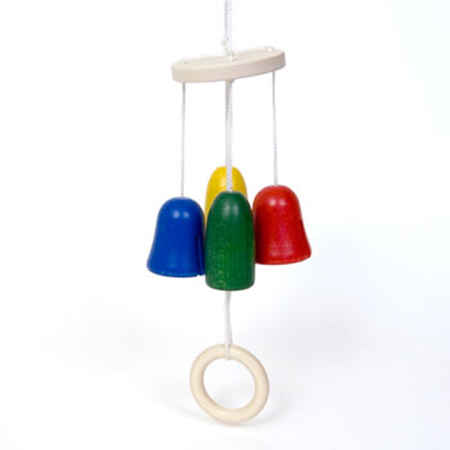 Wooden Bells Hanging Toy 10% Off