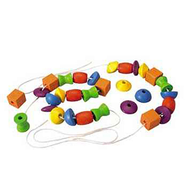 Lacing Beads (Plan Toys)
