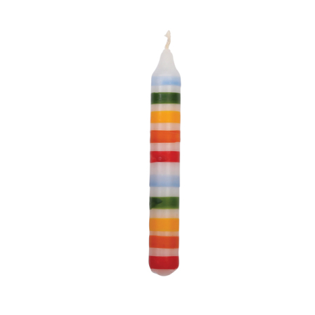 Birthday Candle Horizontal Striped
