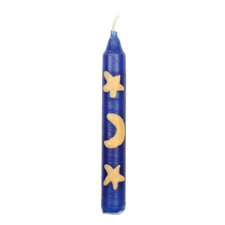 Birthday Candle Moon and Stars