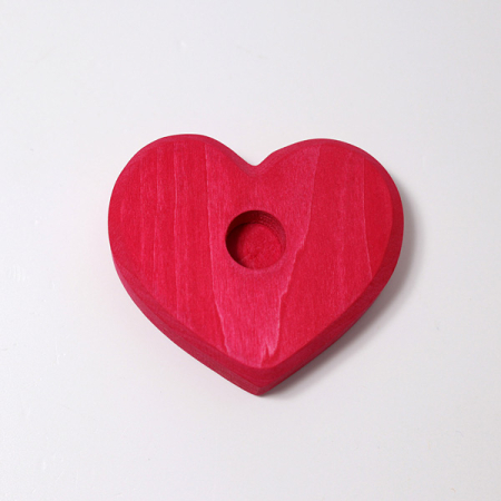 Small Birthday Heart Candleholder