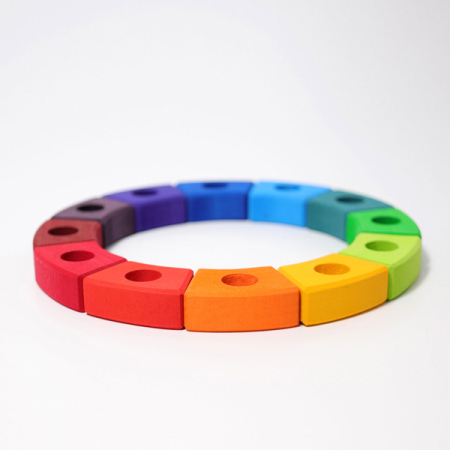 Birthday Ring Rainbow 12 pcs.