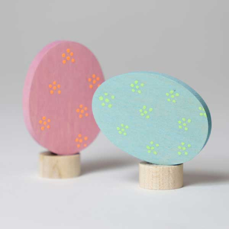 Grimm's Easter Eggs for Celebration Rings Floral Duo