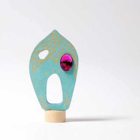 Leaf House Birthday Ring Ornament