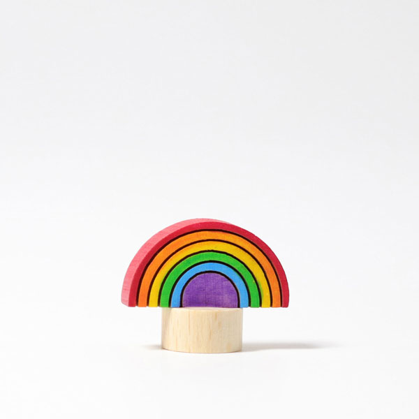 Rainbow Birthday Ring Ornament