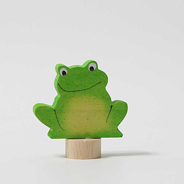 Frog Sitting Birthday Ring Ornament
