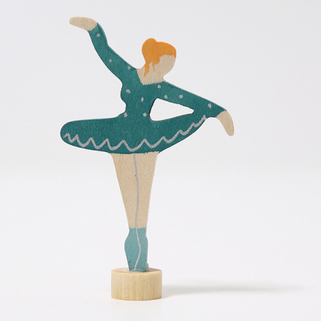 Ballerina Sea Breeze Birthday Ring Ornament