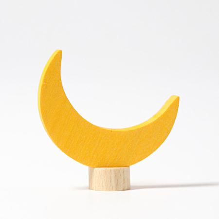 Moon Ornament for Birthday Rings