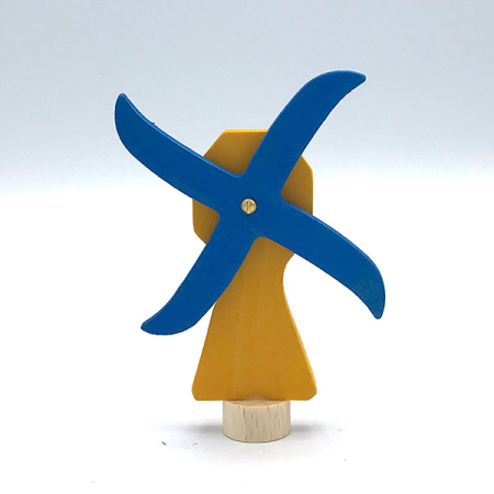 Windmill Ornament for Birthday Rings
