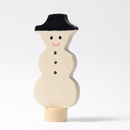 Snowman Ornament for Birthday Ring