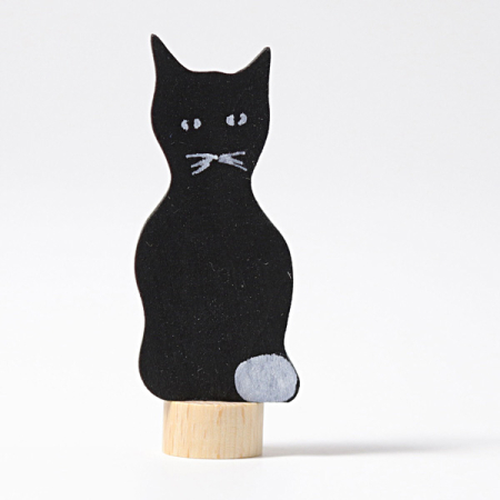 Cat Ornament for Birthday Rings