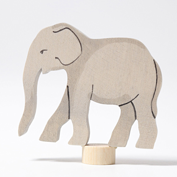 Elephant Ornament for Birthday Ring