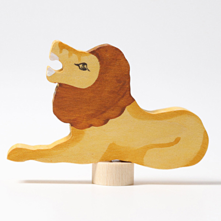Lion Ornament for Birthday Ring