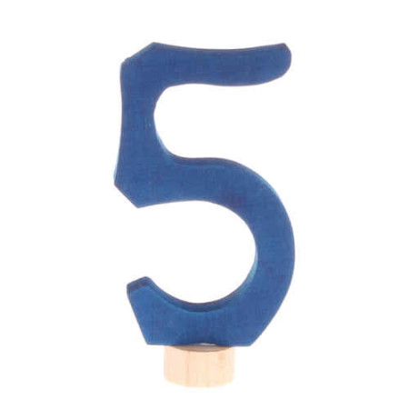 Waldorf Number 5 for Birthday Rings