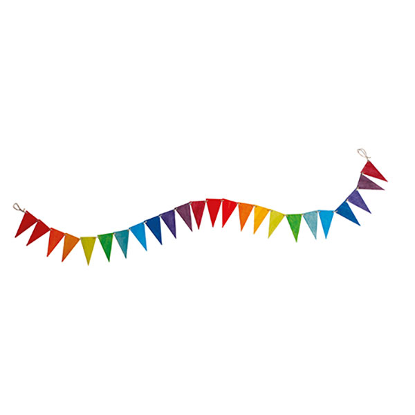 12pcs 100inch Rainbow Pennant Banner Flags Colorful Felt Fabric Pennants  For Carnival Birthday And Party Decorations Reusable And Easy To Display -  Home & Kitchen - Temu