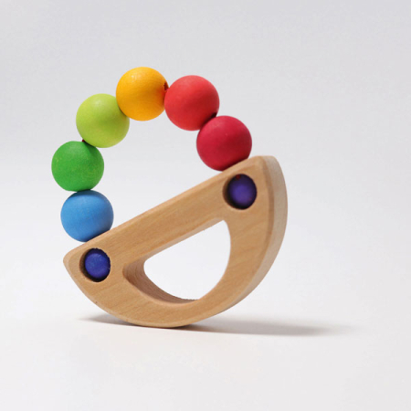 Rainbow Boat Grasping Toy (Grimm's)