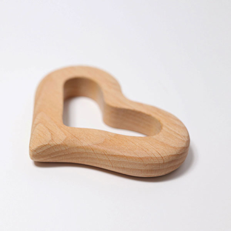 Smooth Heart Grasping Toy (Grimm's)