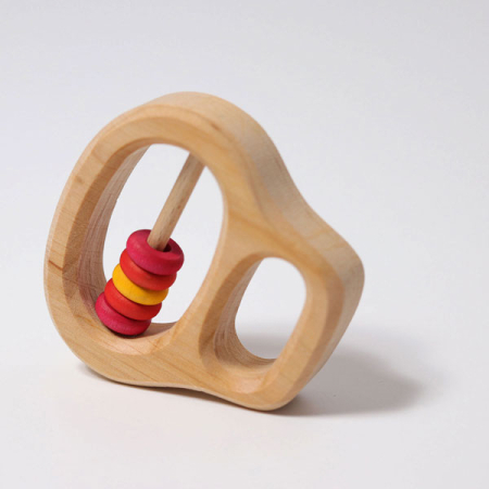 Klipp Klapp Rattling Toy RED (Grimm's)
