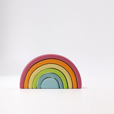 Pastel Rainbow 6 Pieces (Grimm's)