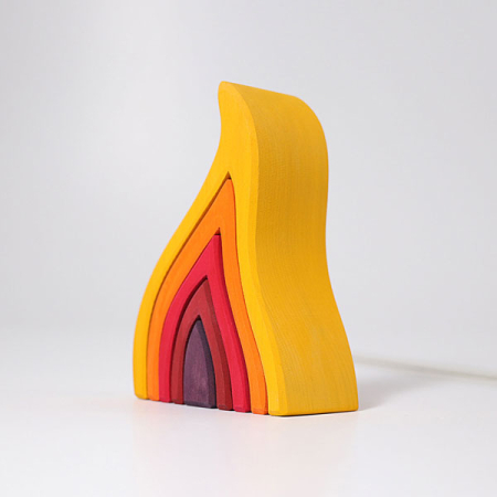 Fire Element Stacking Toy (Grimm's)