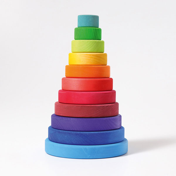 Rainbow Stacking Tower (Grimm's)