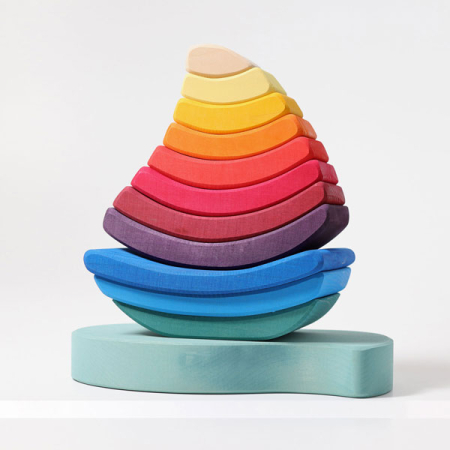 Stacking Tower Sailboat (Grimm's)