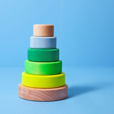 Grimm's X Neon Small Conical Tower neon-green