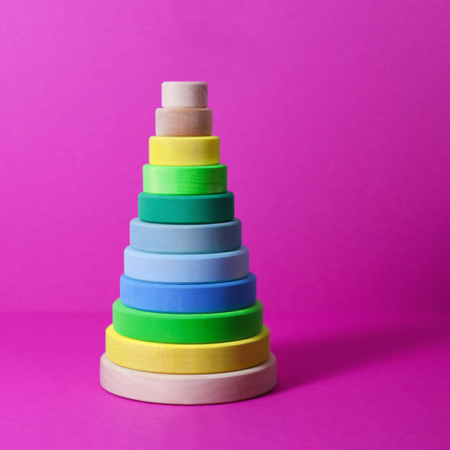 Grimm's X Neon Large Conical Tower neon-green