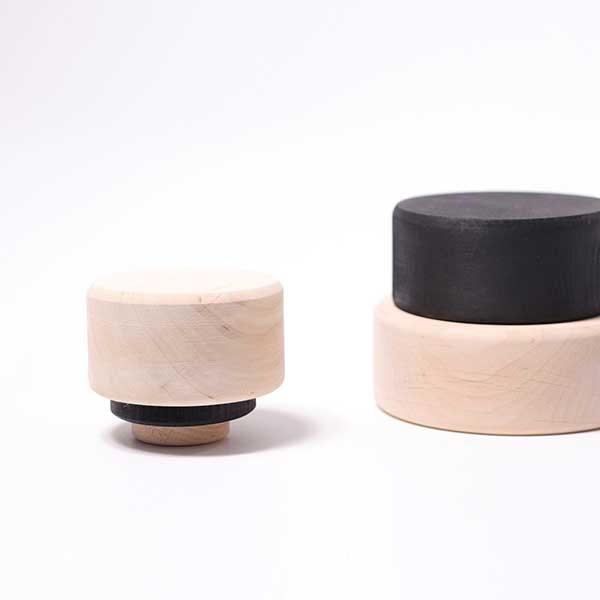 wooden nesting cups