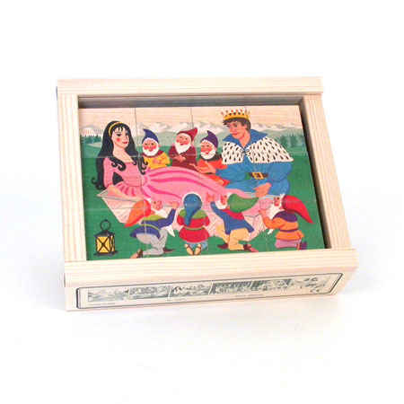 Fairy Tale Picture Cube Puzzle 12 pcs  (Atelier Fischer)