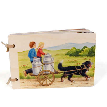 Farm Life Wooden Picture Book (Atelier Fischer)