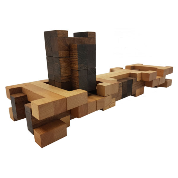 wooden connecting blocks