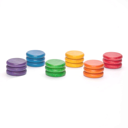 Grapat 18 Coins in 6 Colors