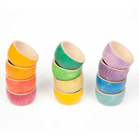 Grapat Twelve Montessori Sorting Bowls