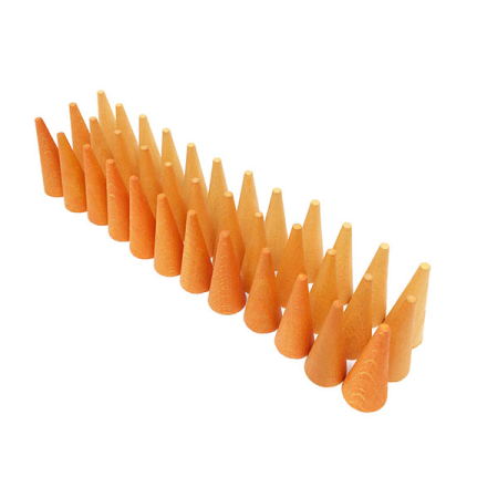 Grapat Mandala Cones Orange