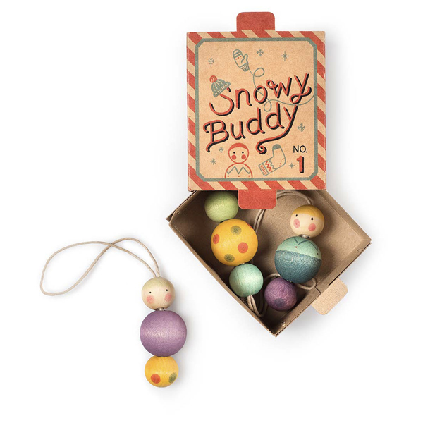 Ornament Set Nr 1 SNOWY BUDDY (Grapat)