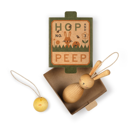 Hop and Peep hanging ornaments (Grapat)