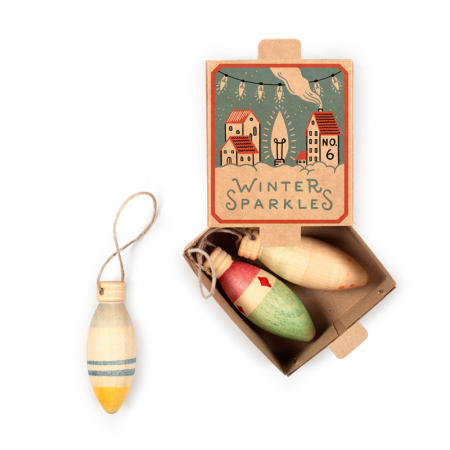 Grapat Ornament Set Nr 6 WINTER SPARKLES