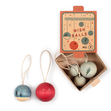 Grapat Ornament Set Nr 7 WISH BALLS