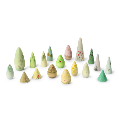 Grapat Play Set Forest Trees