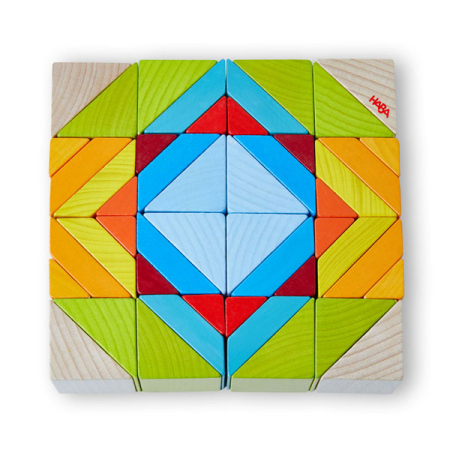 Mosaic Wooden Blocks 3D Arranging Game (HABA)