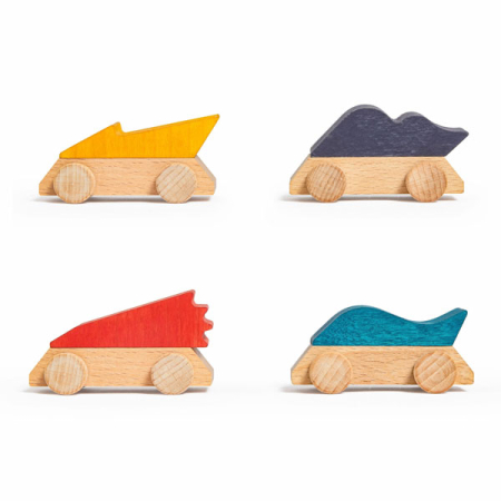 Pack of 4 Supercars (Lubulona)