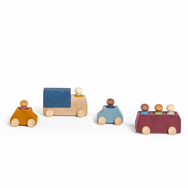 Dépanneuse grise Lubulona – Wood Wood Toys