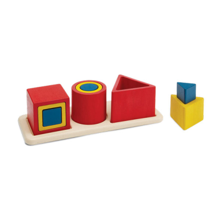 Matching & Nesting Shapes Puzzle Unit Plus (Plan Toys)