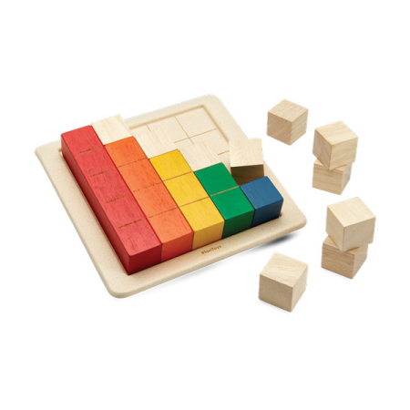 Colored Counting Blocks Unit Plus (Plan Toys)